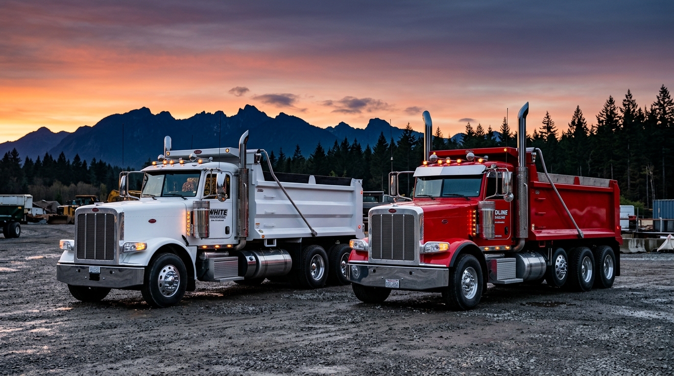 MAK'S Commercial Dump Truck in service